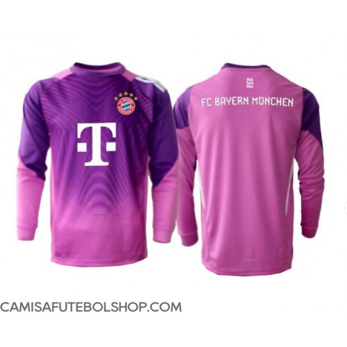 Camisa de time de futebol Bayern Munich Goleiro Replicas 3º Equipamento 2025-26 Manga Comprida